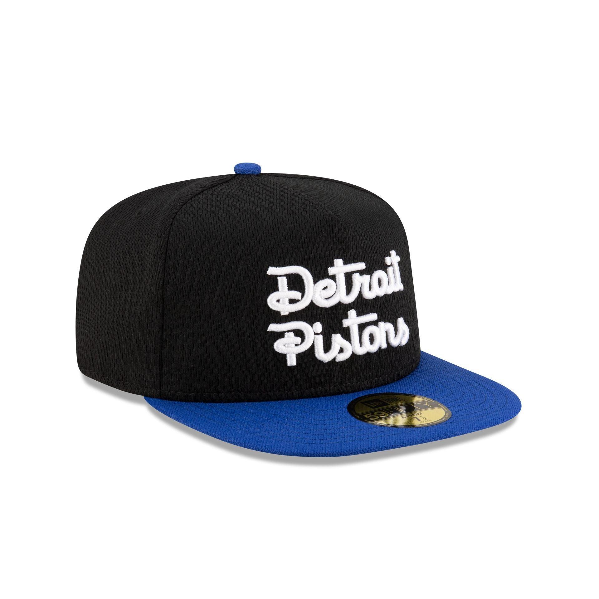 Detroit Pistons Dashmark Mesh 59FIFTY A-Frame Fitted Hat Male Product Image