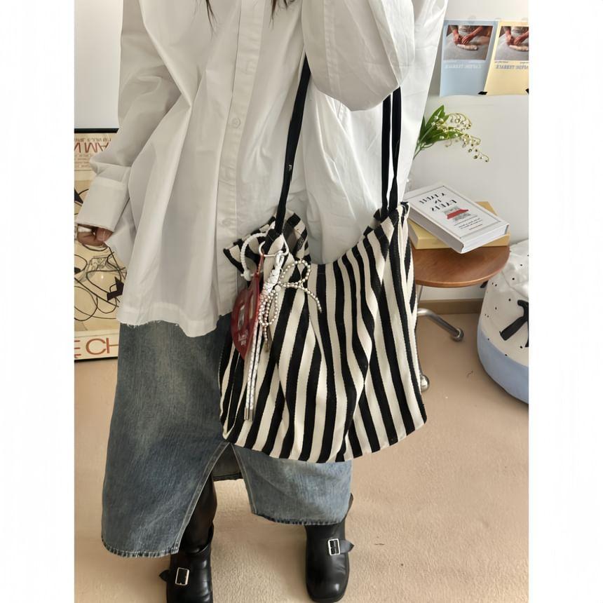 Striped Tote Bag Product Image