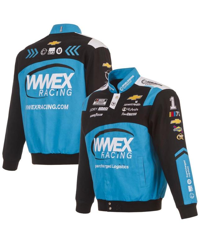 Mens Jh Design Black Ross Chastain Wwex Twill Uniform Full-Snap Jacket Product Image