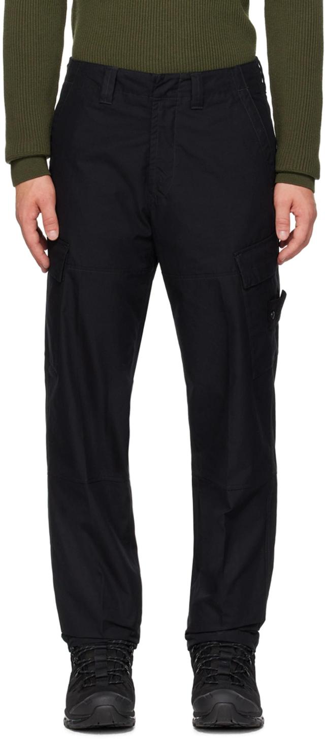 Black Ghost Cargo Pants In V0029 Black Product Image