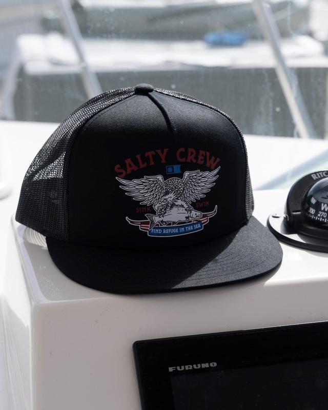 Fly Over Black Trucker Male Product Image