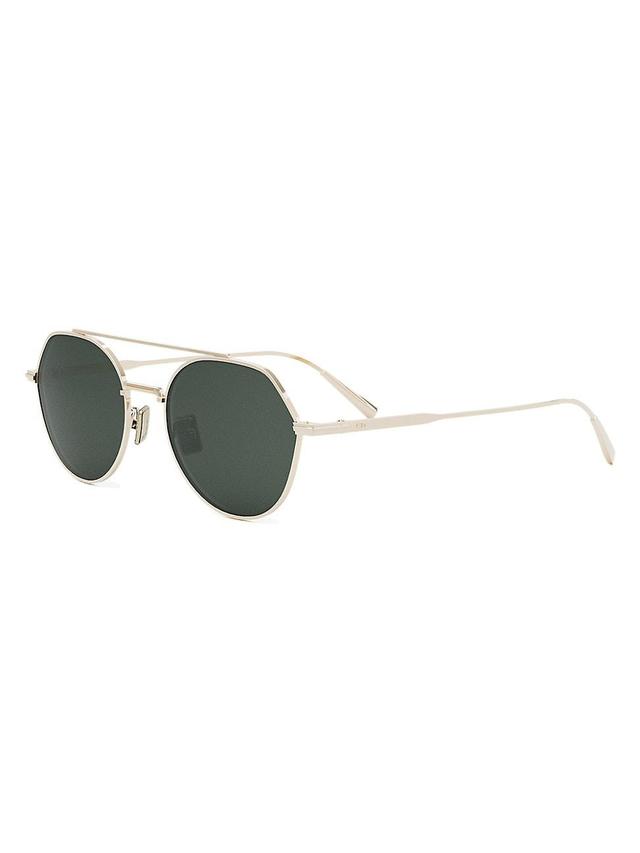 Mens DiorBlackSuit R6U 54MM Geometric Sunglasses Product Image