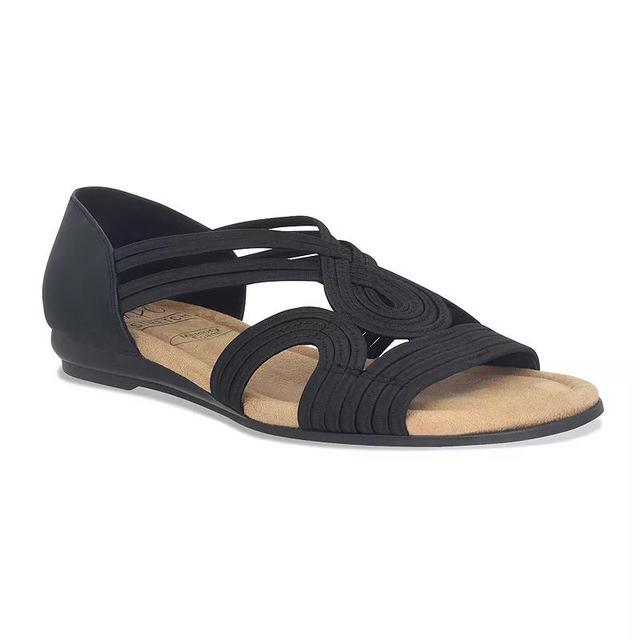 Impo Bazra Womens Stretch Elastic Memory Foam Sandals Product Image