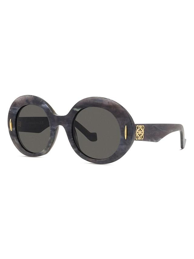 Womens Anagram 50MM Oval Sunglasses Product Image