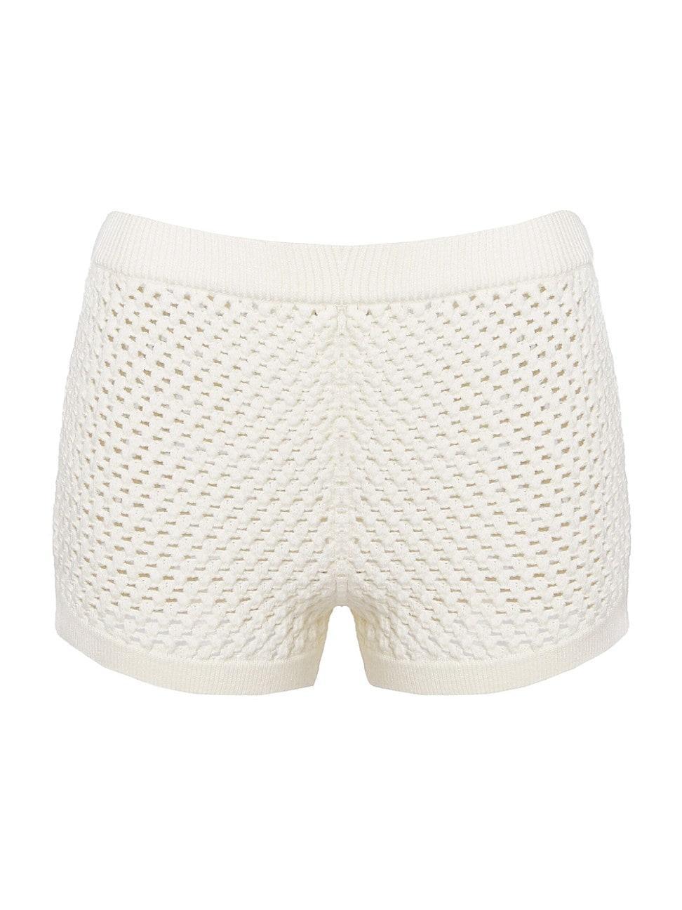 Womens Nerina Crochet Hot Shorts Product Image