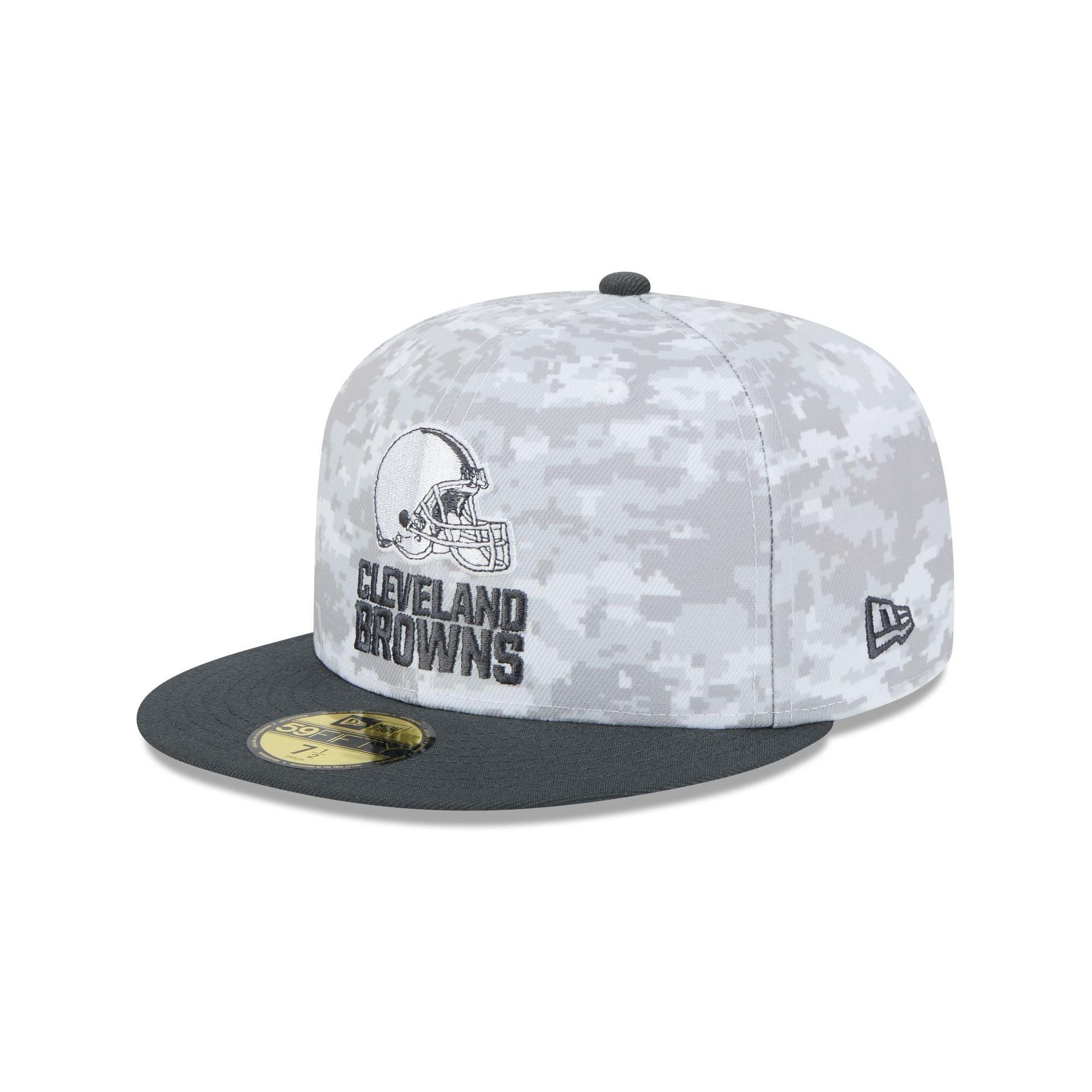 Cleveland Browns 2024 Salute to Service 59FIFTY Fitted Hat Male Product Image