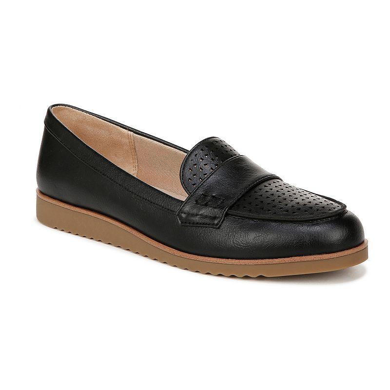 LifeStride Zee 2 Loafer Shoes (Black Faux Leather) 5.0 M Product Image