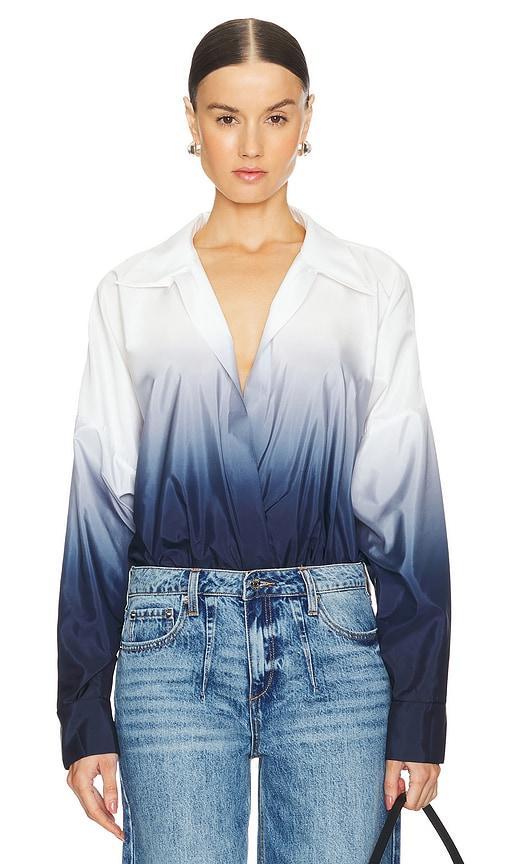 Super Oversized Boyfriend Shirt Bodysuit Product Image