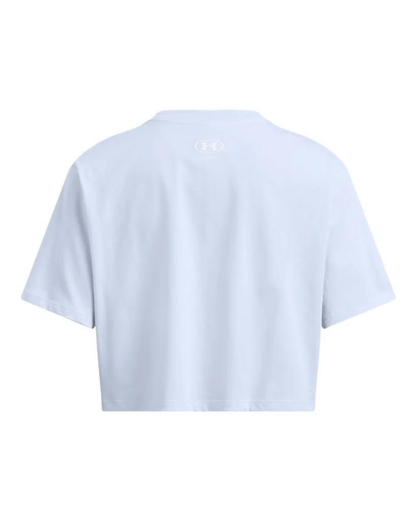 Women's UA Boxy Crop Branded Short Sleeve Product Image