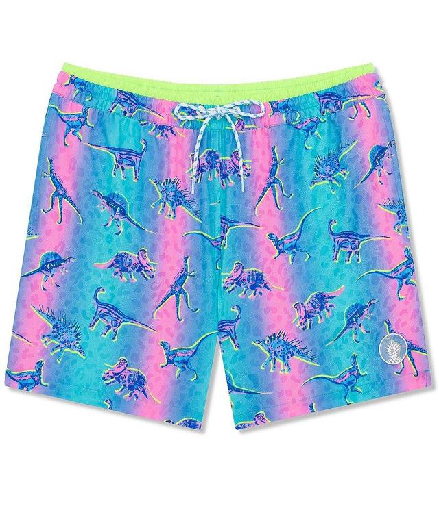 Chubbies Family Matching Dino Magic Print Classic 5.5#double; Inseam Swim Trunks Product Image