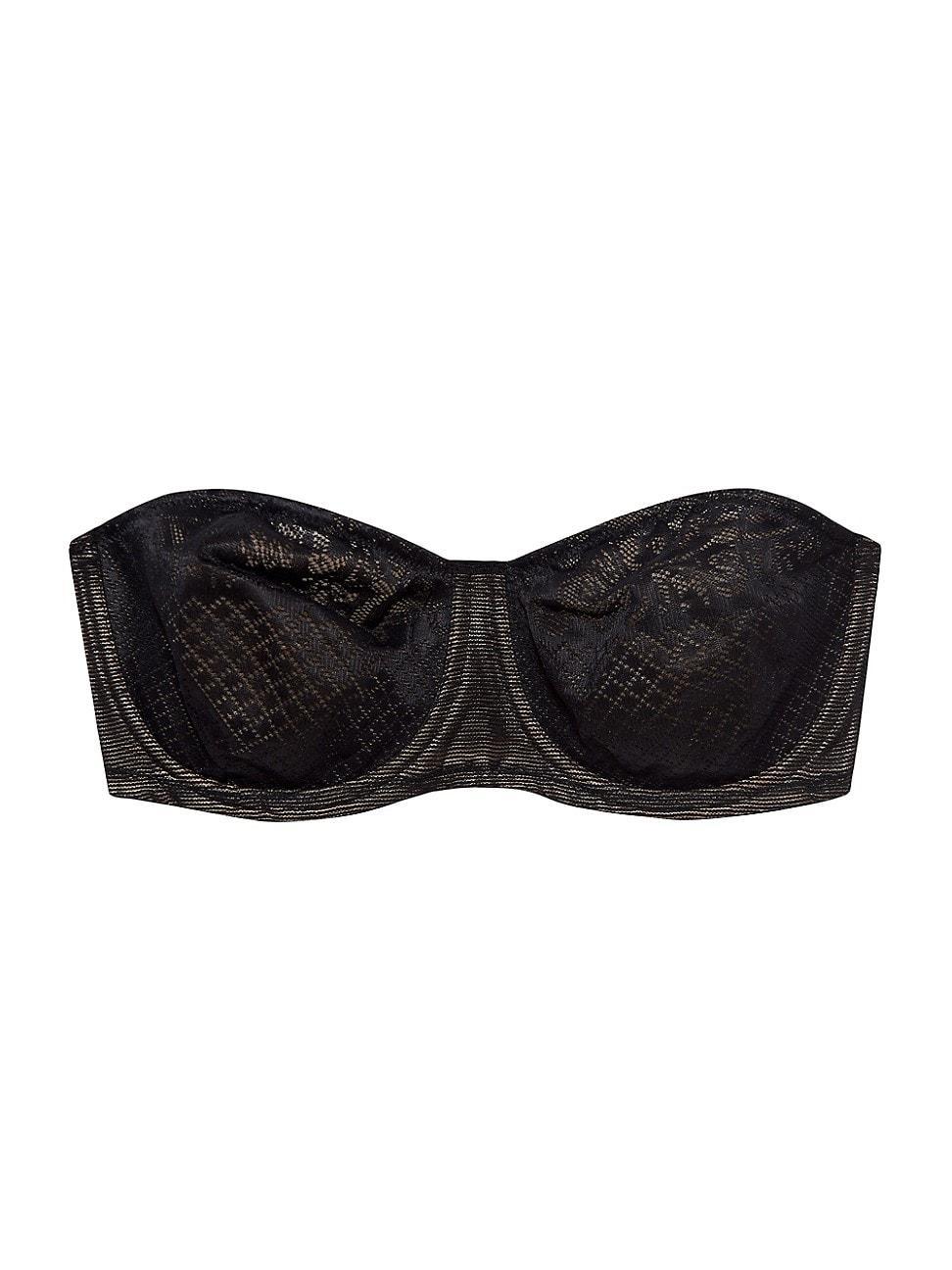 Womens Visual Effects Strapless Minimizer Bra Product Image