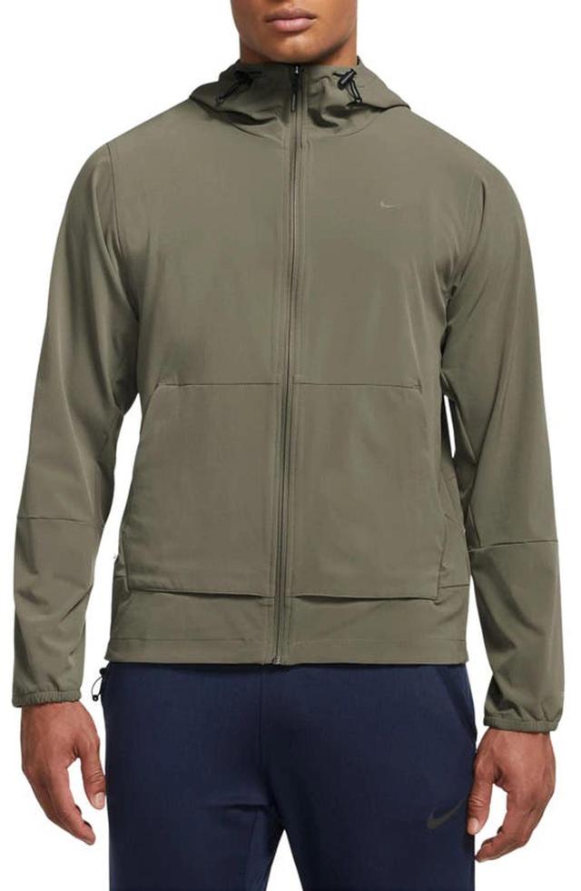 NIKE Repel Unlimited Dri-fit Hooded Jacket In Medium Olive/black Product Image