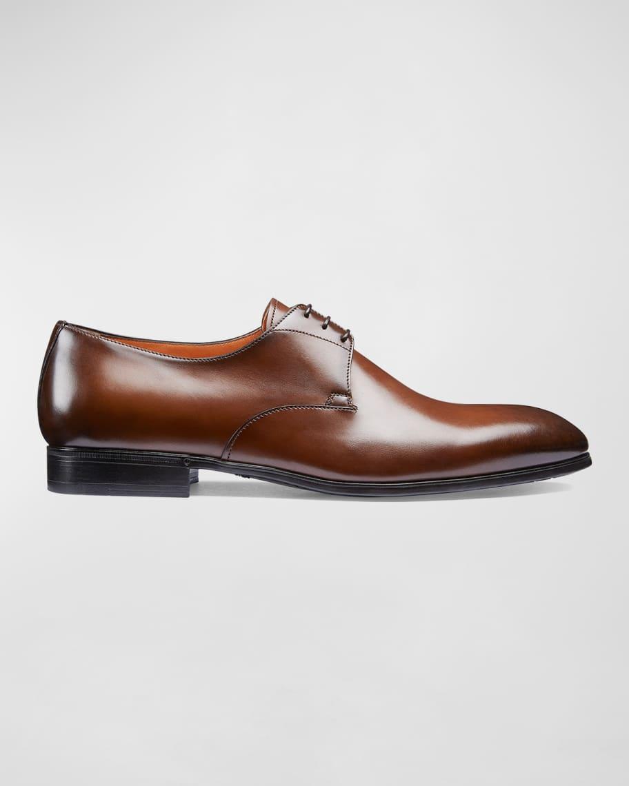 Men's Induct Burnished Leather Derby Shoes Product Image