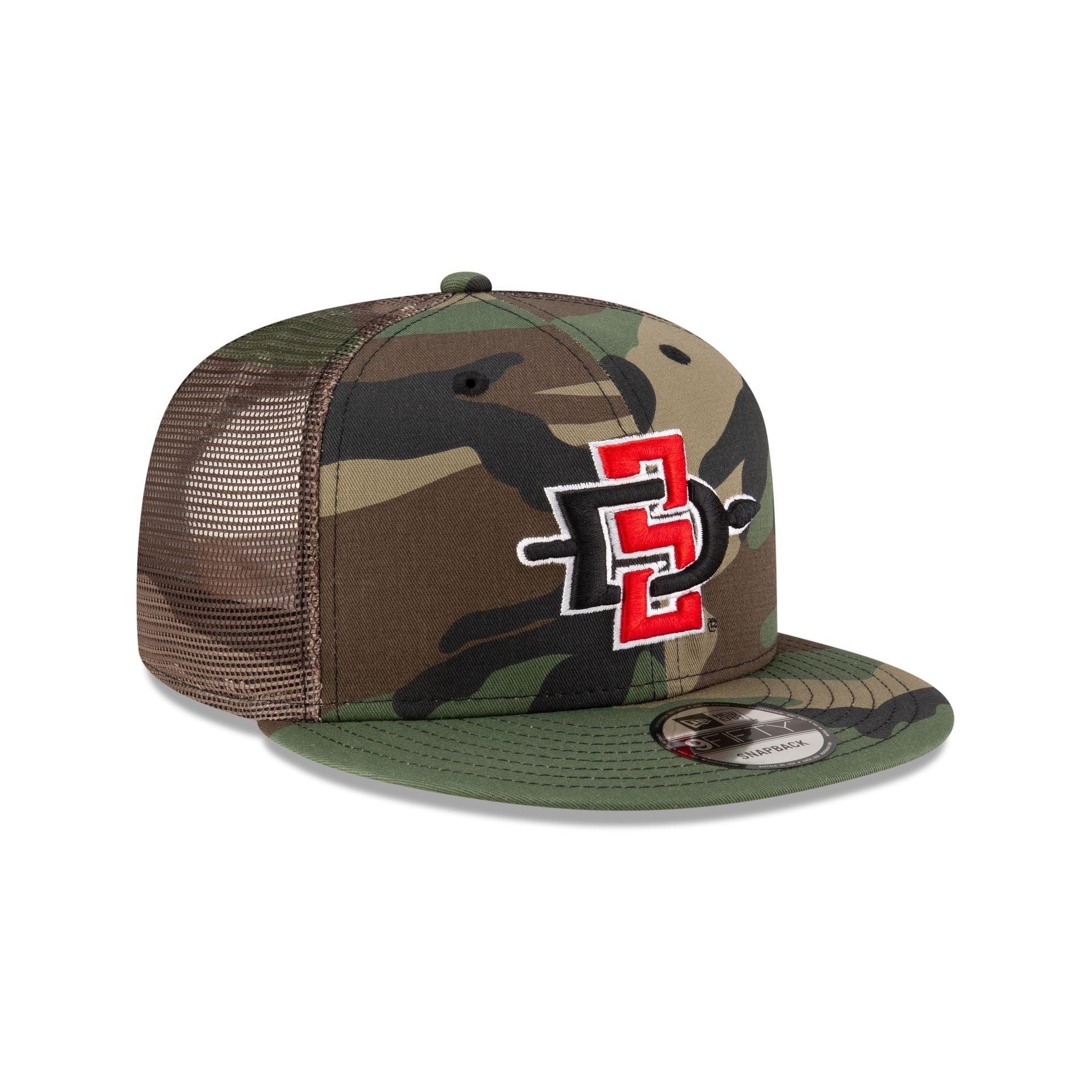 San Diego State Aztecs Camo 9FIFTY Trucker Hat Male Product Image