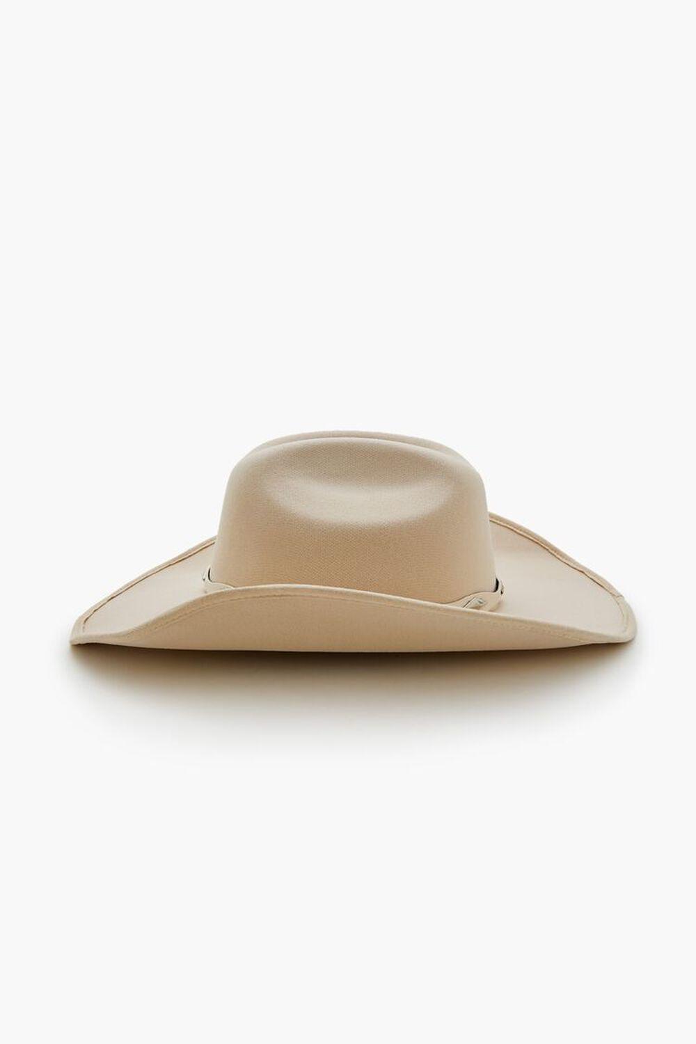 Studded-Trim Cowboy Hat | Forever 21 Product Image