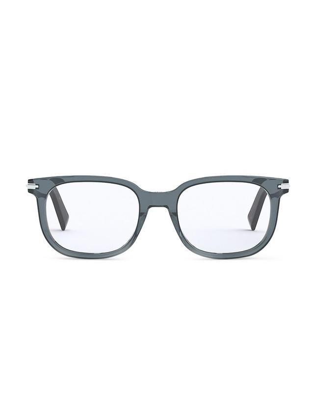 Mens DiorBlackSuitO S6I 55MM Geometric Eyeglasses Product Image