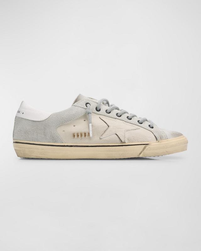 Golden Goose Mens Super-Star Lace Up Sneakers Product Image