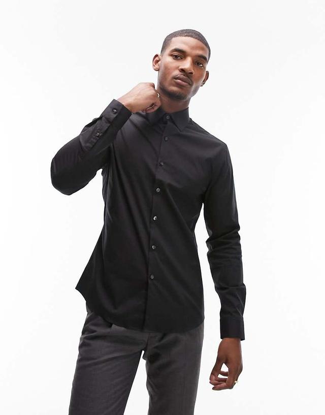 Topman long sleeve formal stretch shirt Product Image