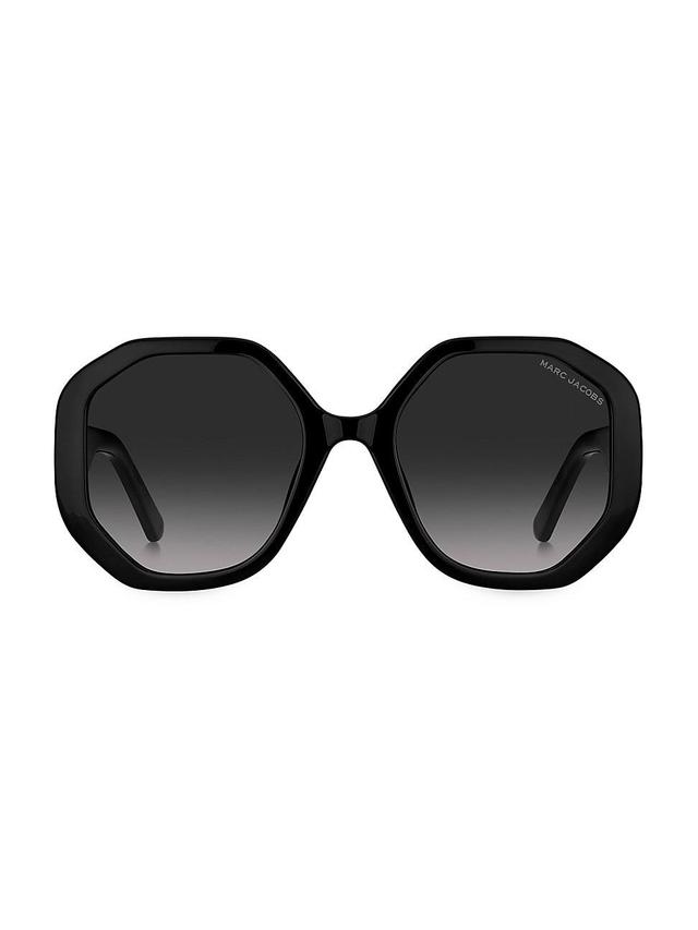 Marc Jacobs 53mm Gradient Round Sunglasses Product Image