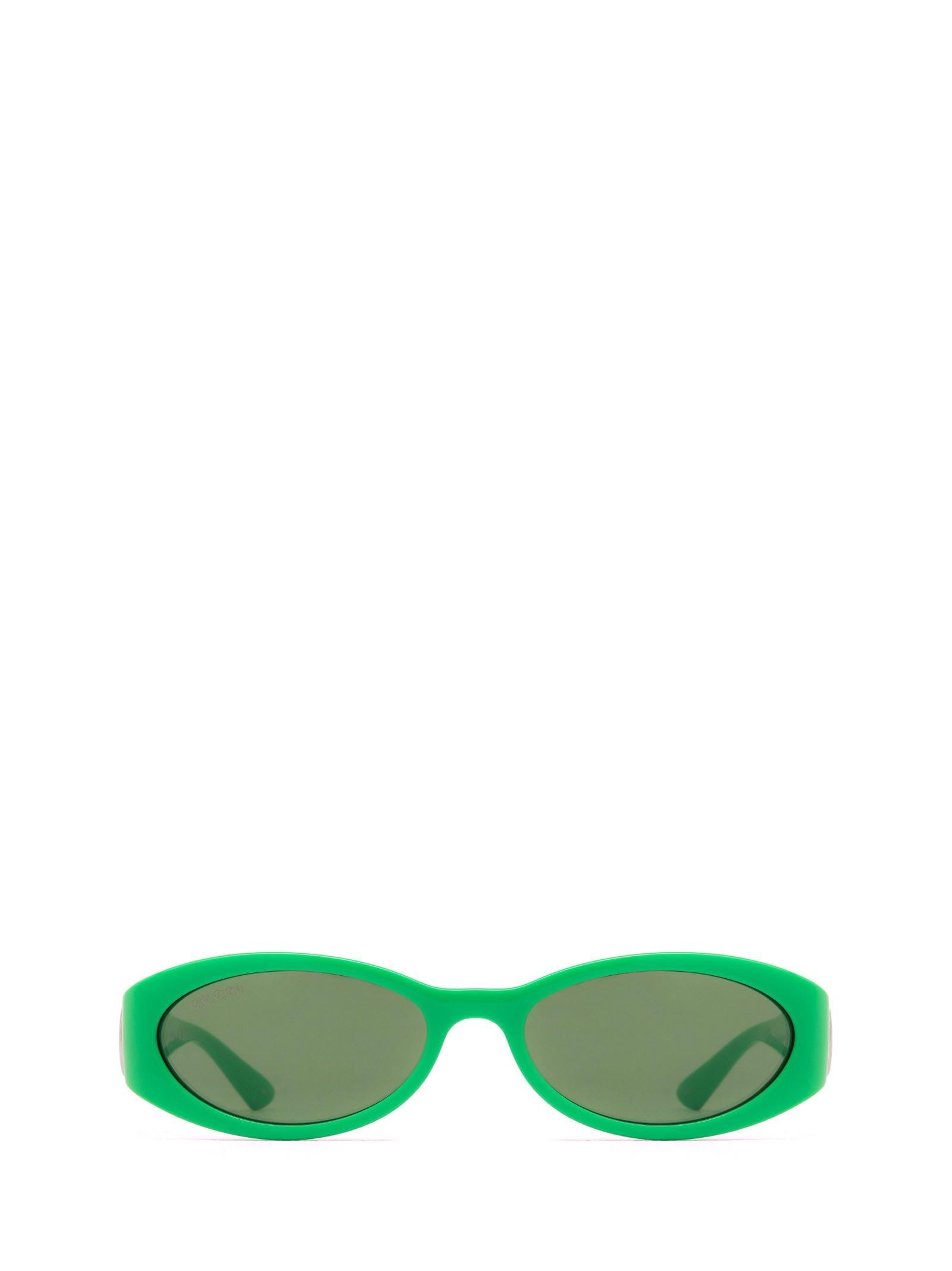 Eyewear Sunglasses In Green Product Image