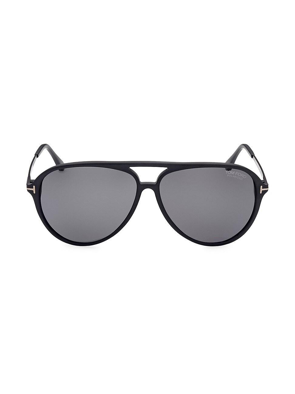 TOM FORD Samson 62mm Polarized Aviator Sunglasses Product Image