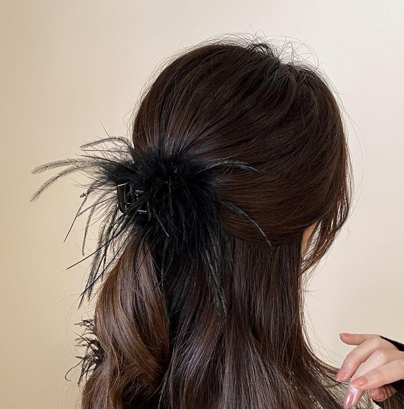 Feather Hair Clip Product Image