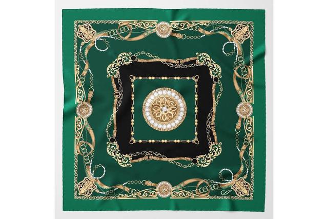 Elizabetta Mens Bernini - Large Silk Pocket Square for Men Product Image