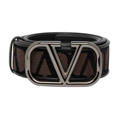 Iconographic Fabric Belt In U02 Product Image