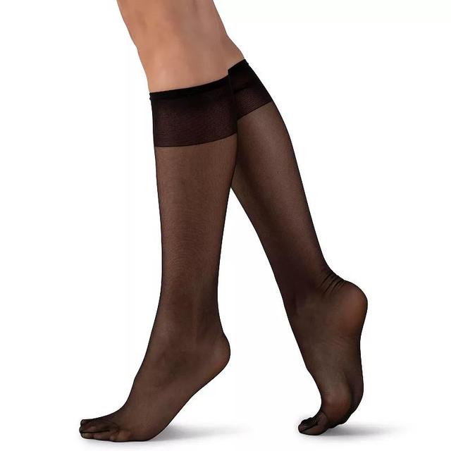 LECHERY 2-Pack Matte Silky Sheer 20 Knee High Socks Product Image