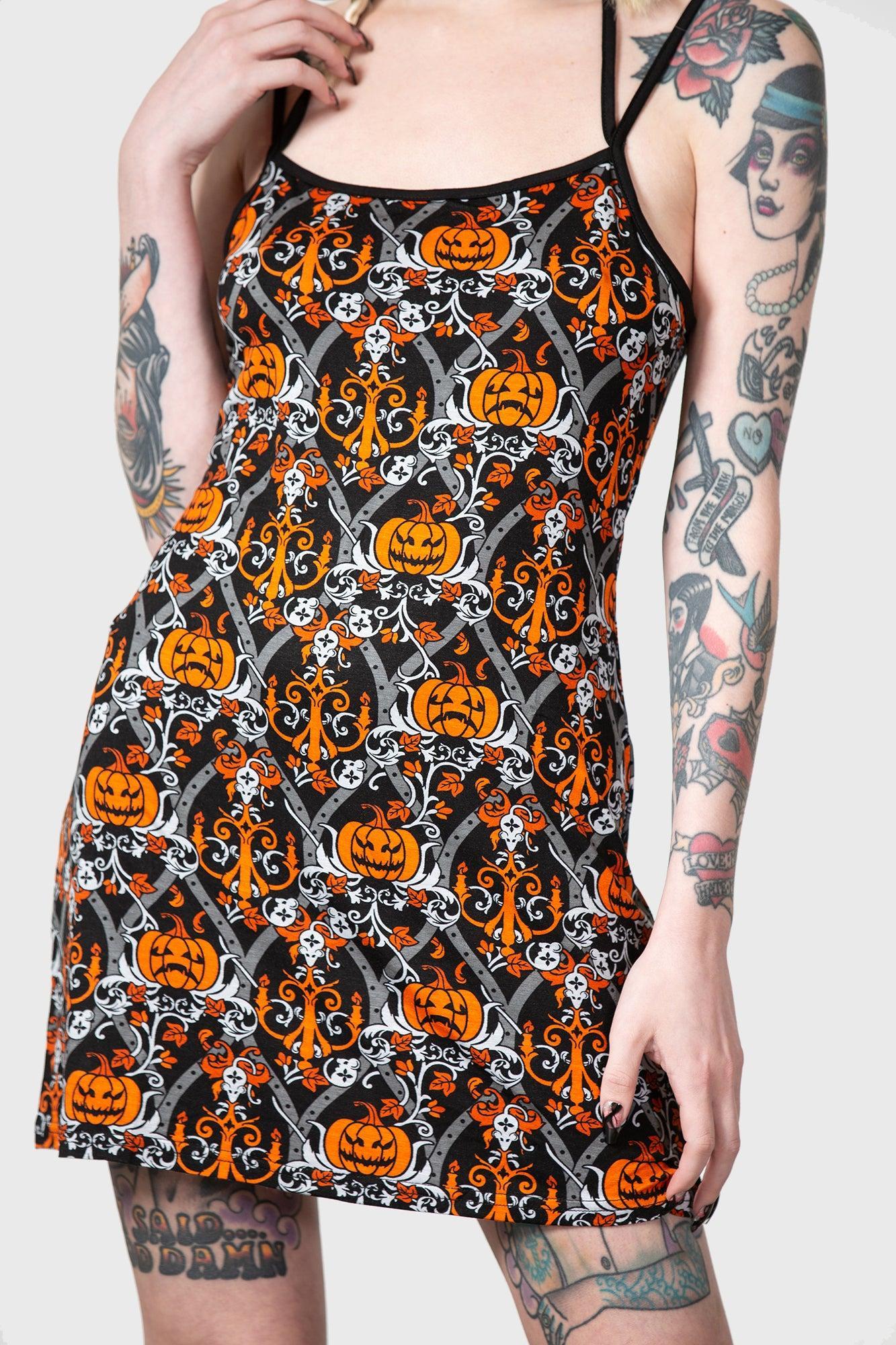 Autumn Slumber Slip Dress Female Product Image