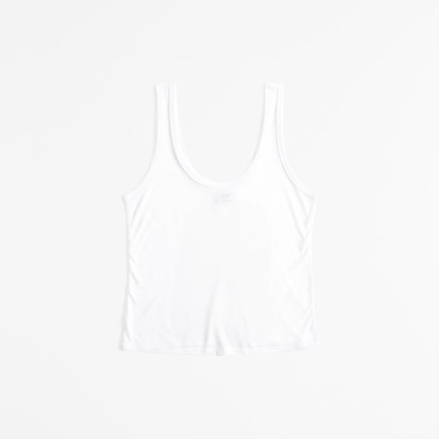 Sheer Jersey Scoopneck Tank Product Image