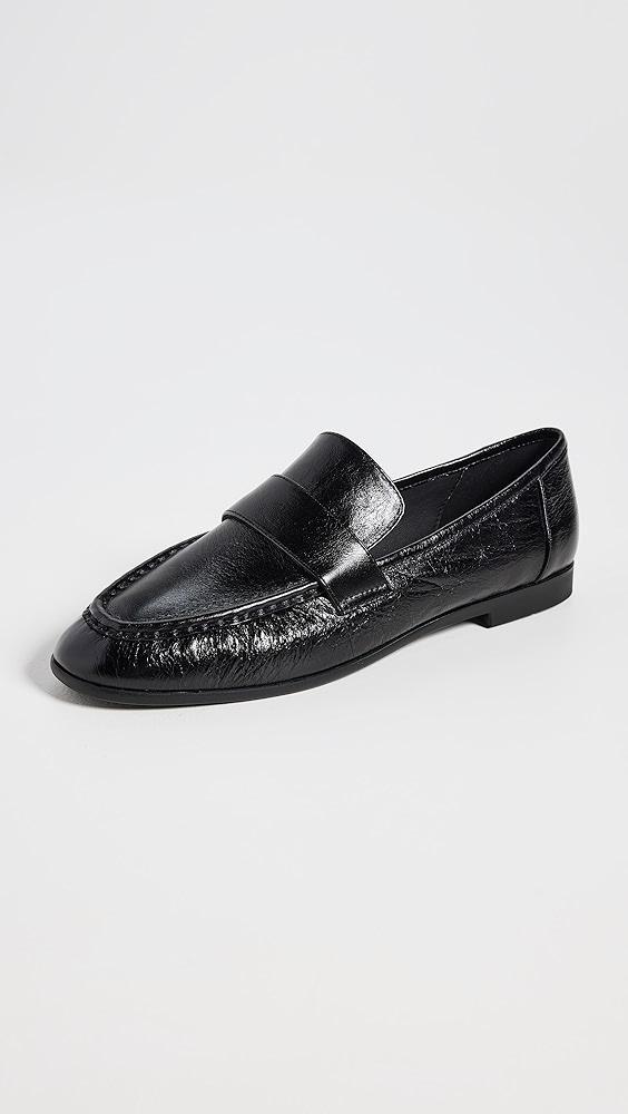 Black Suede Studio Arrow Loafers | Shopbop Product Image