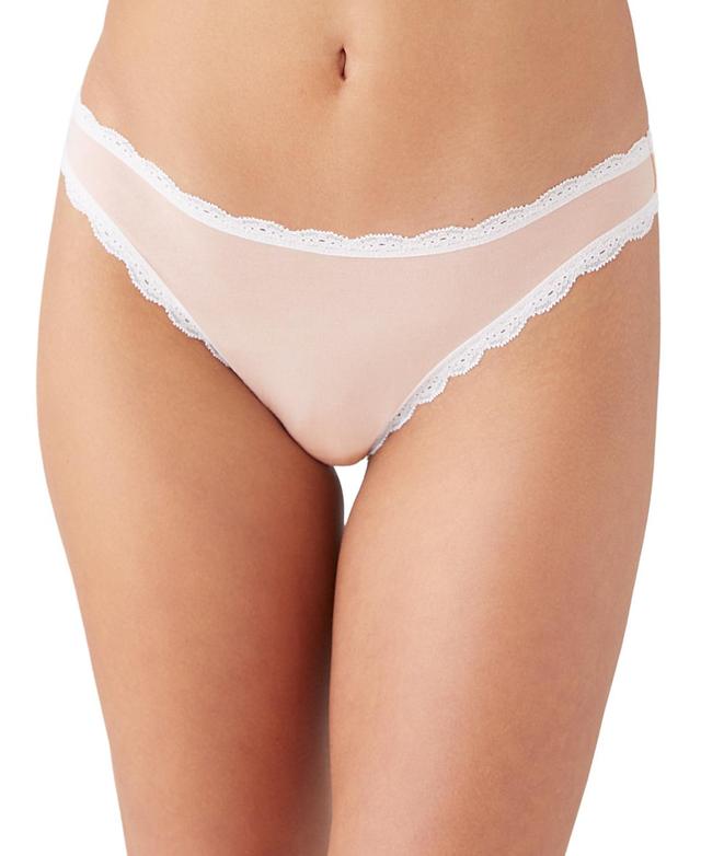 b.temptd by Wacoal Womens Inspired Eyelet Thong Underwear 972219 Product Image