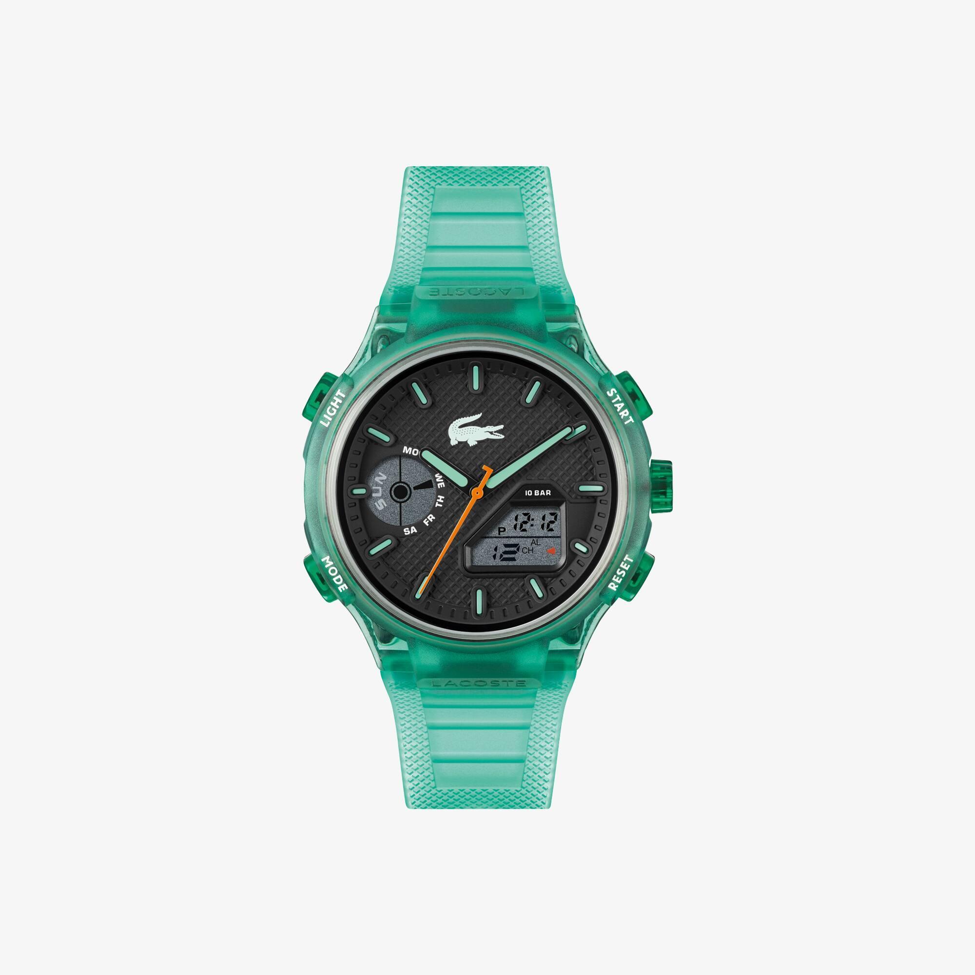 L33-X Analog and Digital Silicone Watch Product Image