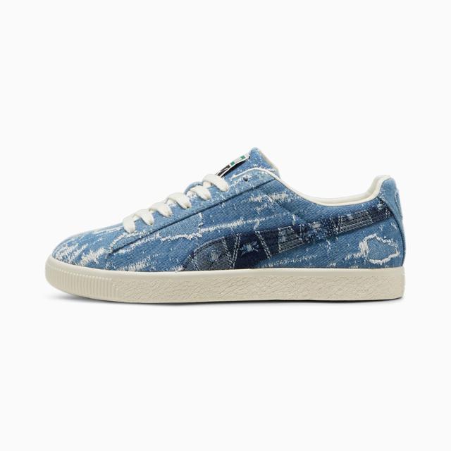 Clyde Denim Sneakers Product Image