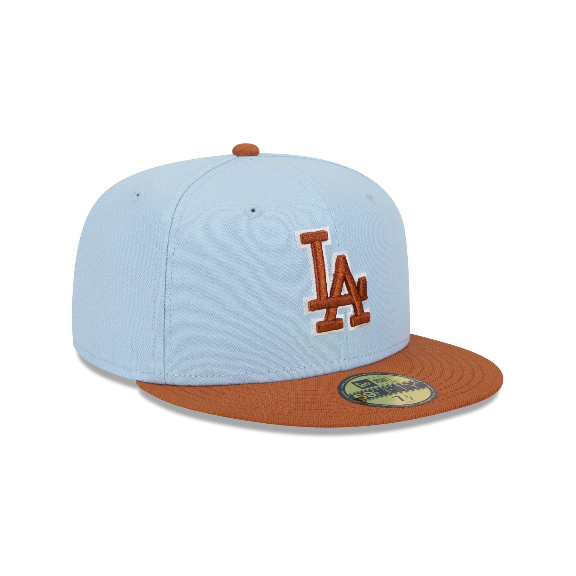 Los Angeles Dodgers Color Pack Glacial Blue 59FIFTY Fitted Hat Male Product Image