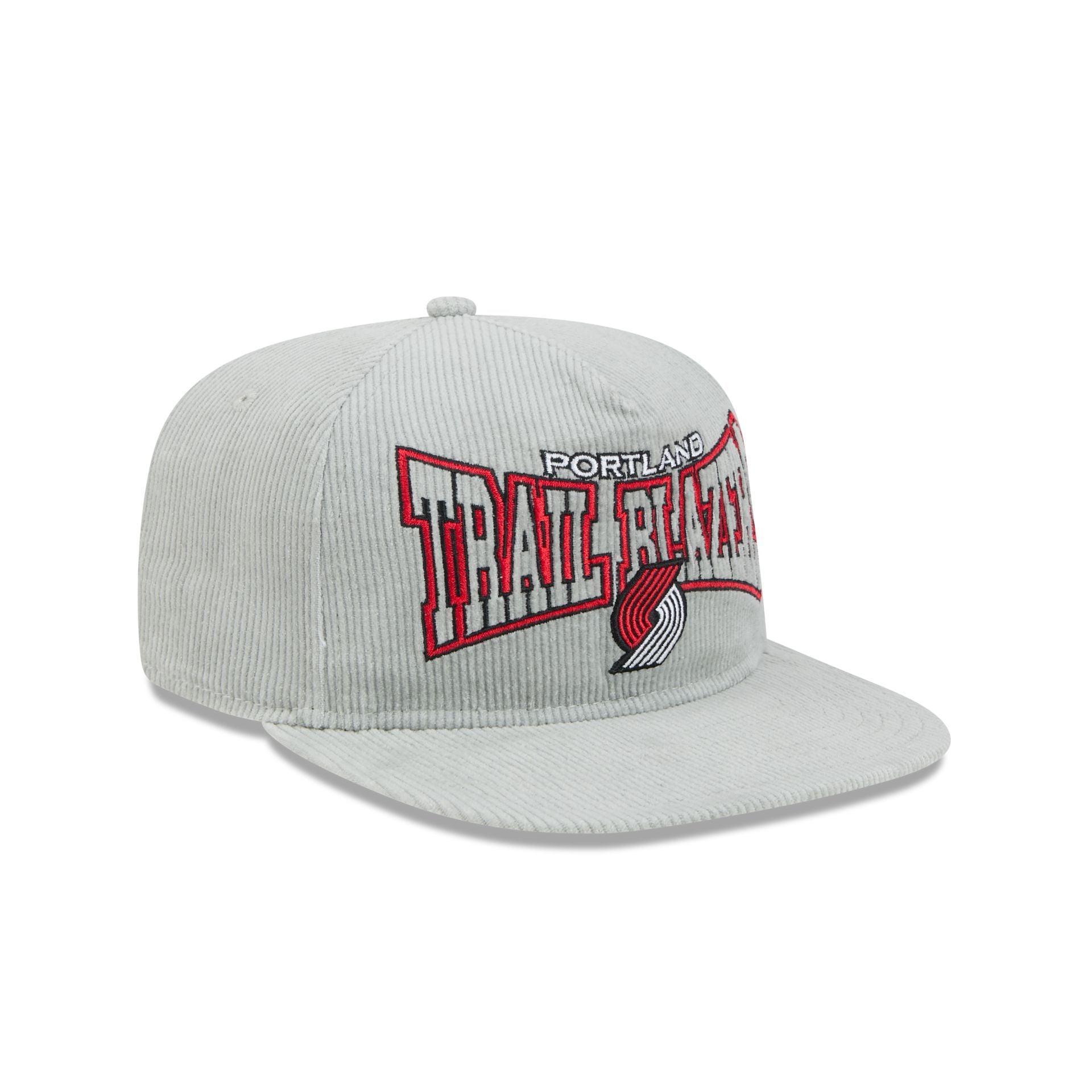 Portland Trail Blazers Gray Cord Golfer Hat Male Product Image