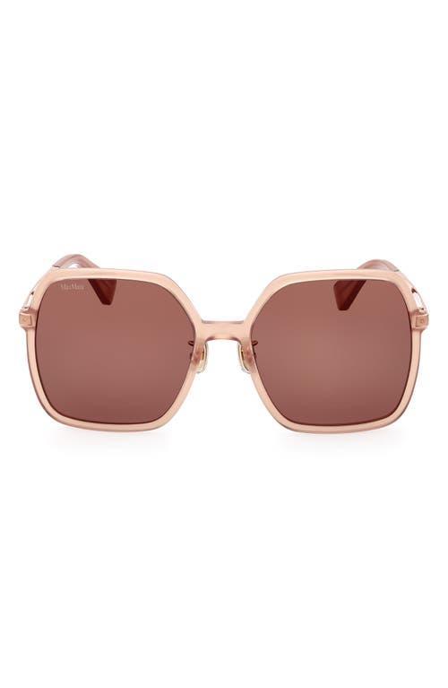 Max Mara 59mm Square Sunglasses Product Image