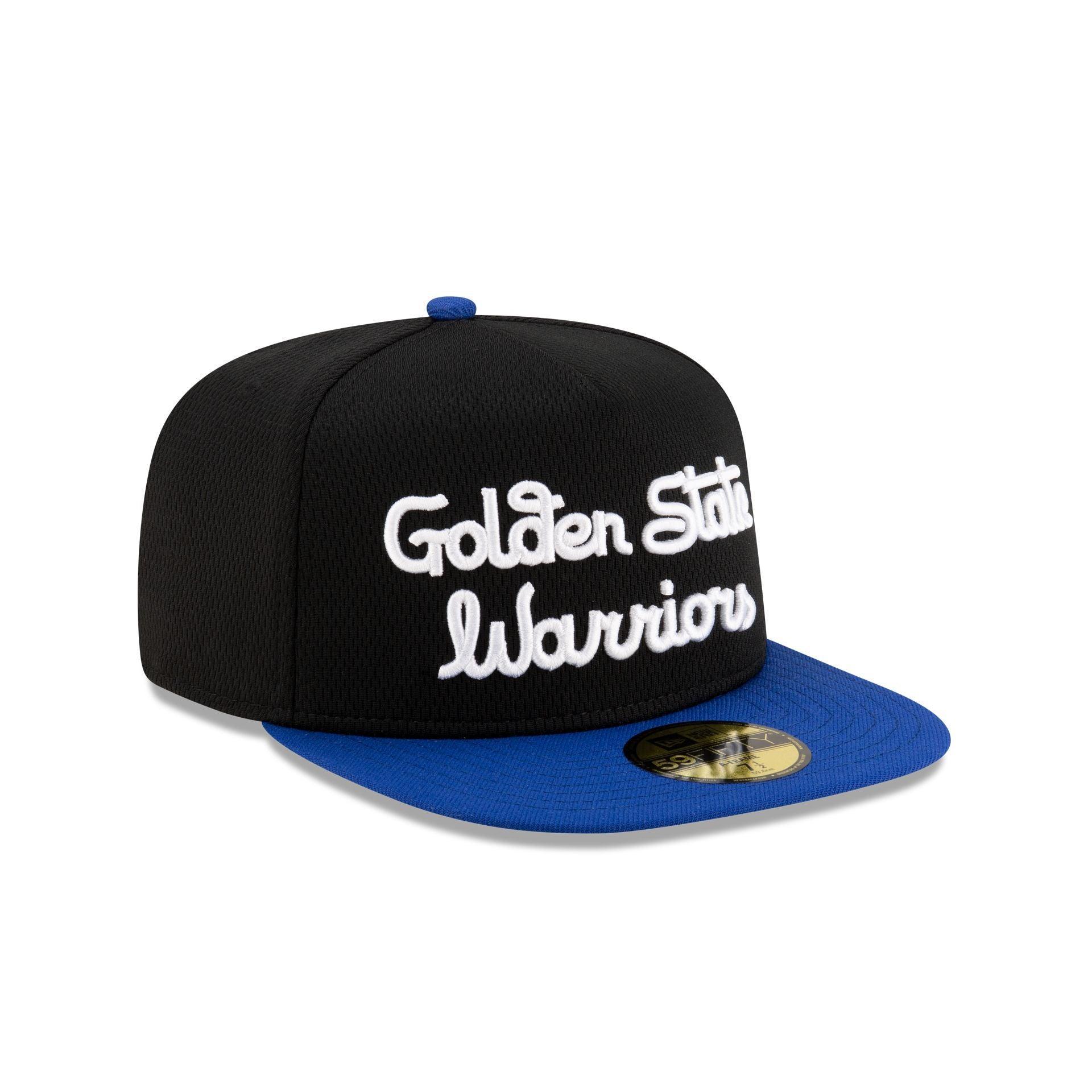 Golden State Warriors Dashmark Mesh 59FIFTY A-Frame Fitted Hat Male Product Image