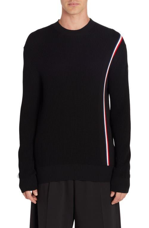 Moncler Stripe Waffle Knit Sweater Product Image