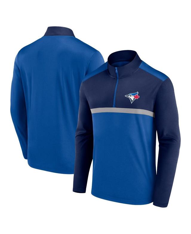 Mens Fanatics Royal Toronto Blue Jays Unstoppable Quarter-Zip Top Product Image