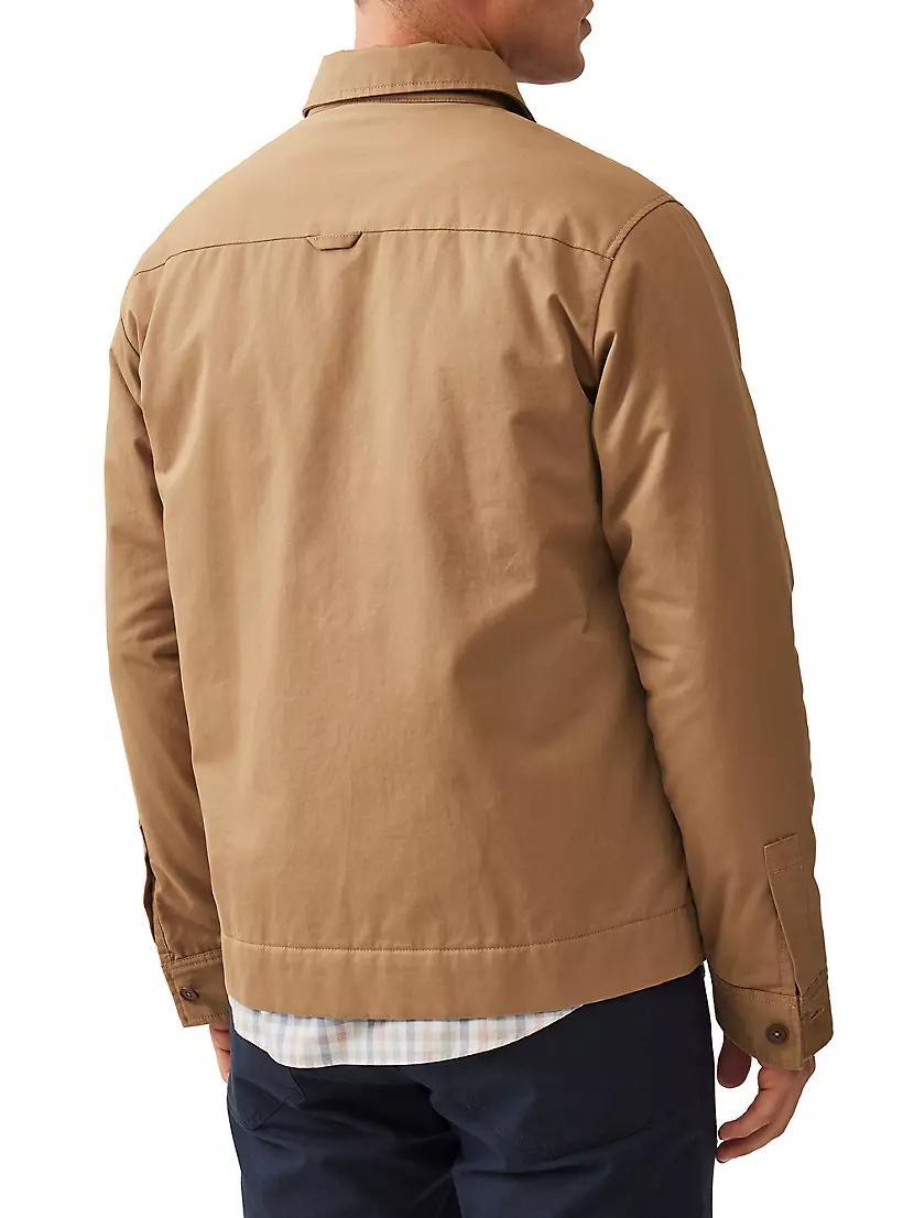 Mens Fordell Cotton Trucker Jacket Product Image