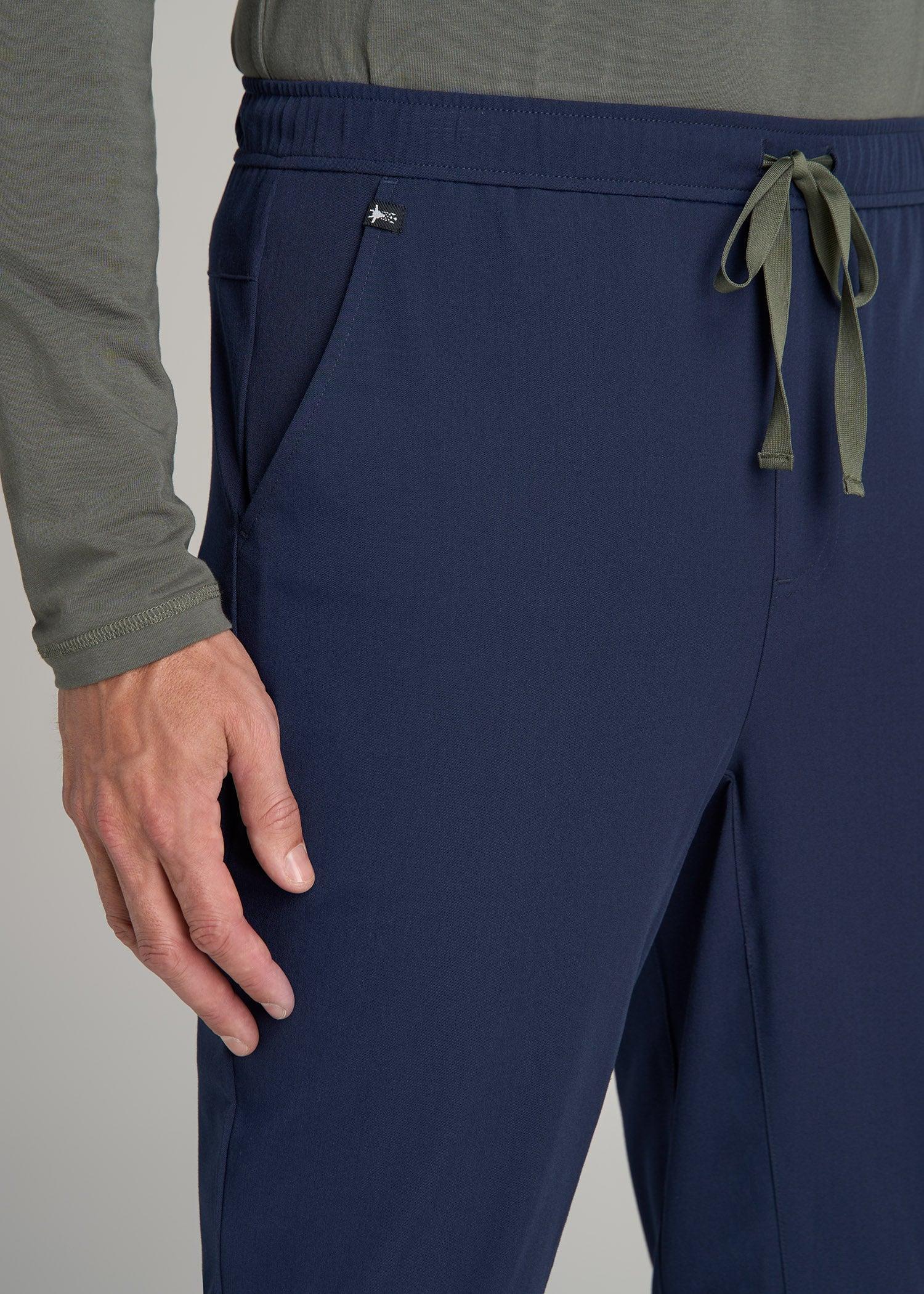 Scrub Joggers for Tall Men in Patriot Blue Male Product Image