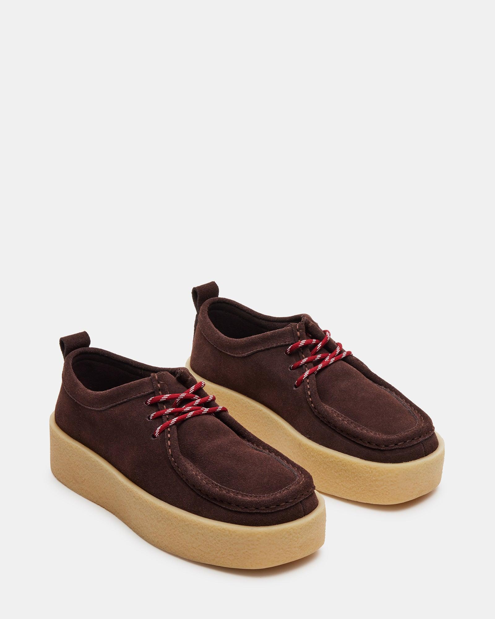 WAYLAND CHOCOLATE BROWN SUEDE Female Product Image