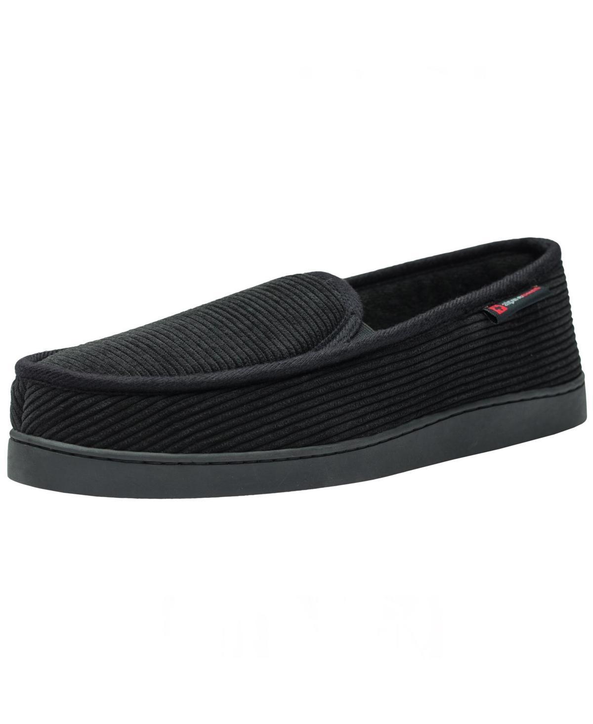 Alpine Swiss Mens Wide Moccasin Slippers Memory Foam Slip On Indoor House Shoes Product Image