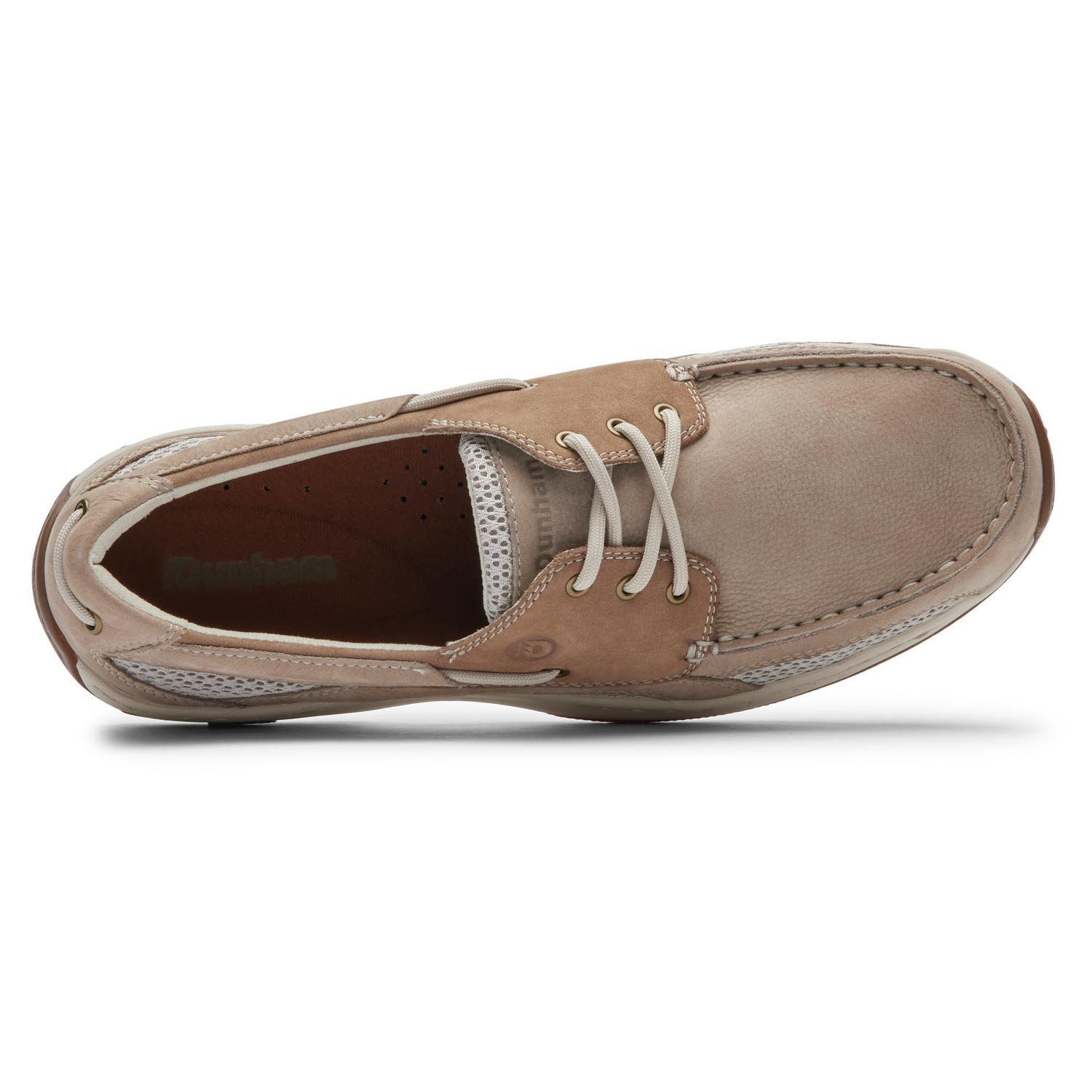 Dunham Captain (Navy Nubuck) Men's Slip on Shoes Product Image