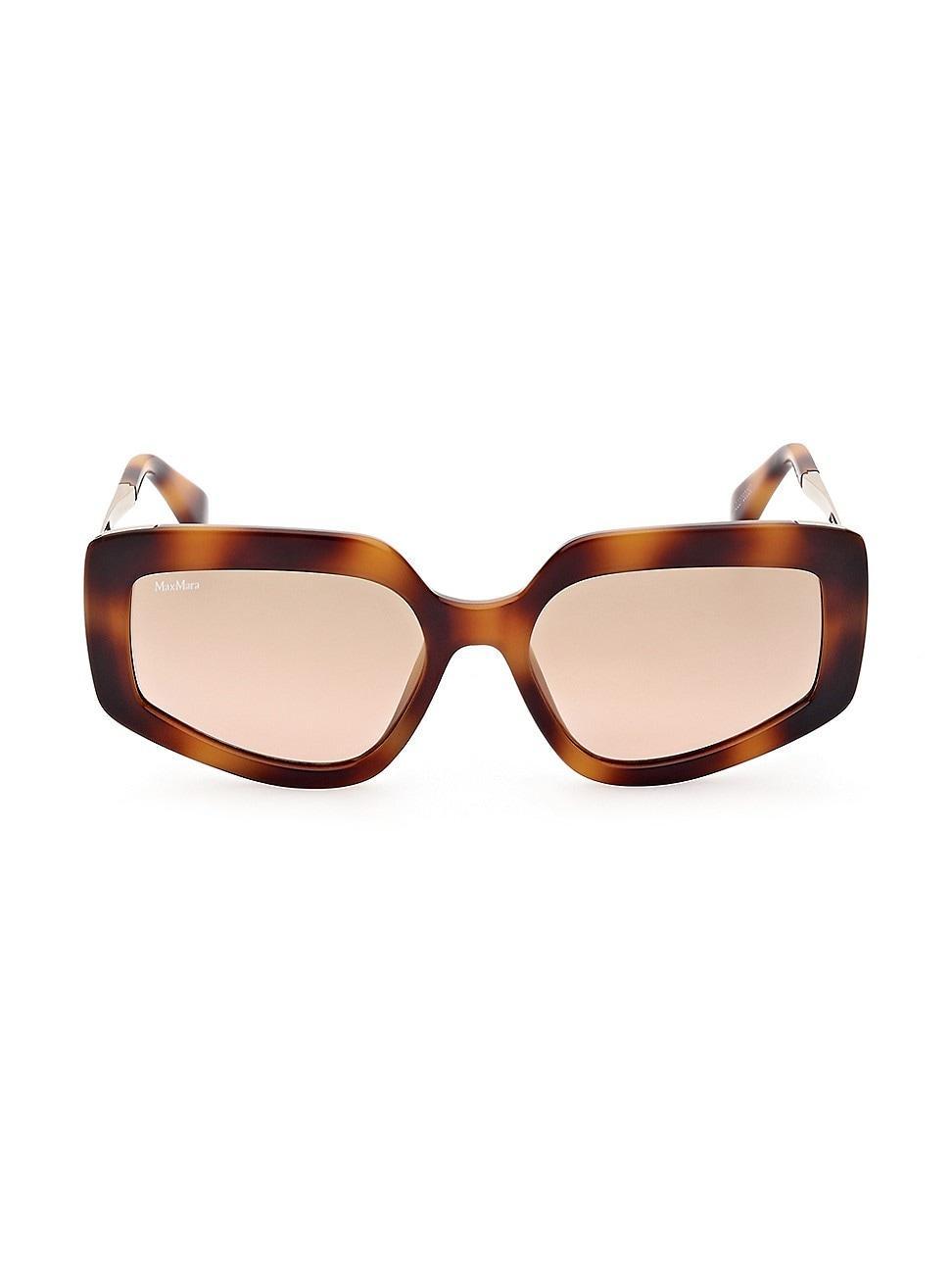 Womens Design7 55MM Geometric Sunglasses Product Image