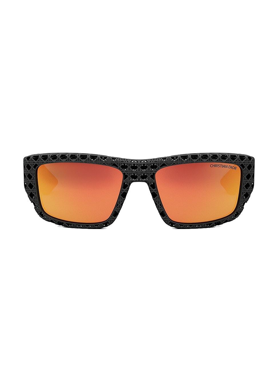 Mens Dior3D S1I 57MM Square Sunglasses Product Image