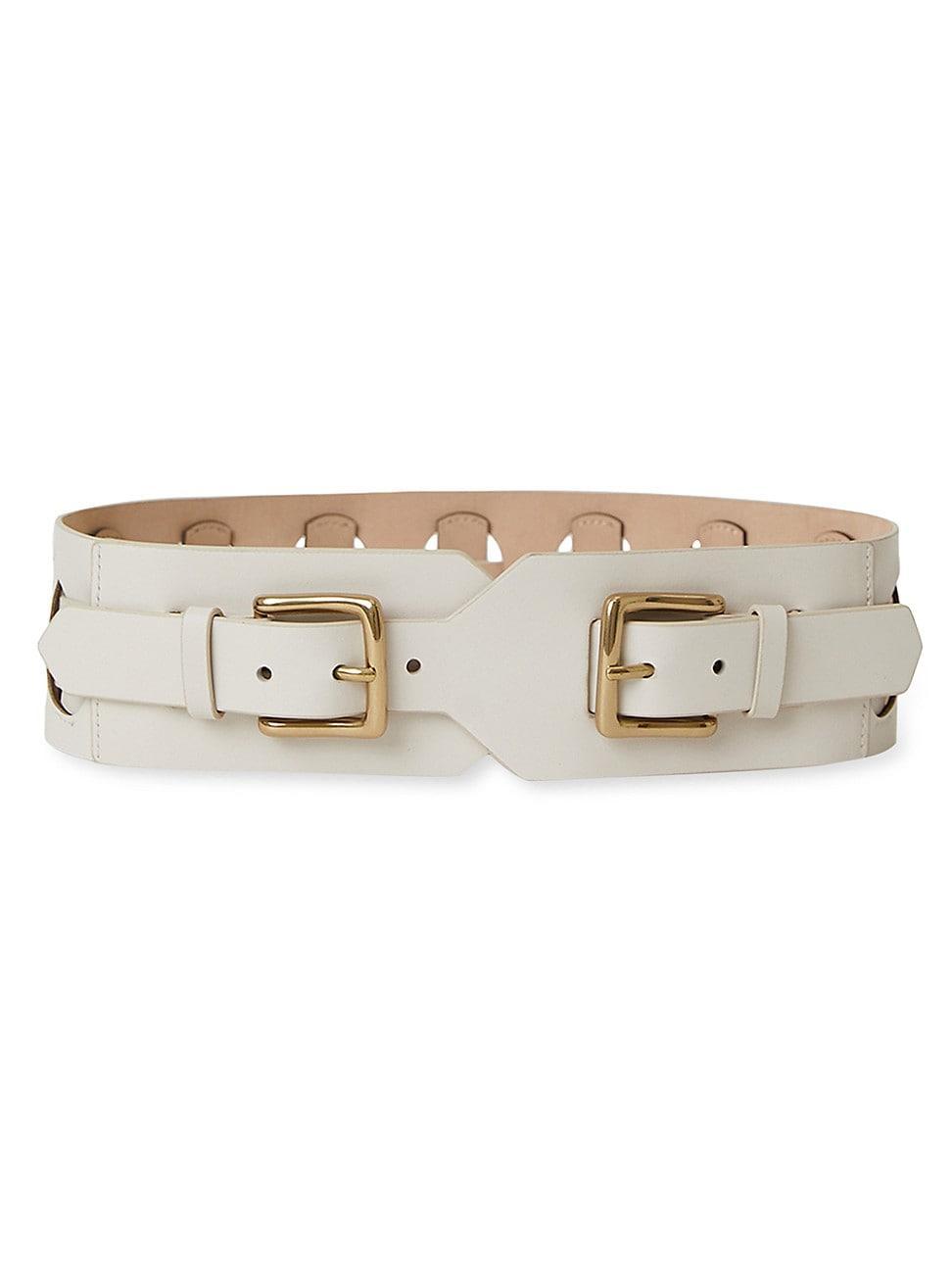 Womens Maxwell Leather Waist Belt Product Image