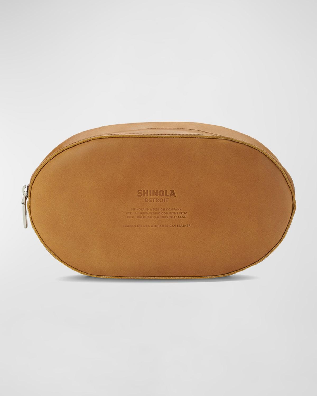 Mens Football Leather Travel Toiletry Kit Product Image